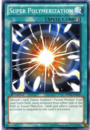 Yu-Gi-Oh! Super Polymerization (SDCR-EN021) - Structure Deck: Cyber Dragon Revolution - 1st Edition - Common