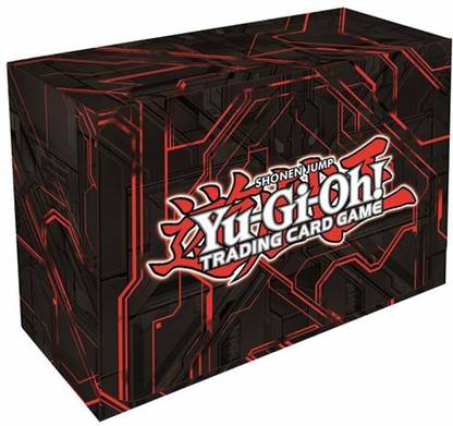 Shonen Jump Konami Yugioh Card Game Storage Dual Double Deck Box 