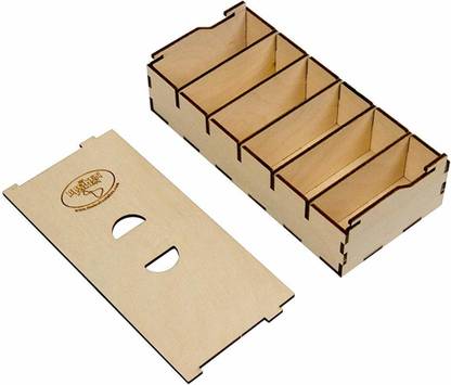 The Broken Token Short Bits Box for Sleeved Card Game Organizer
