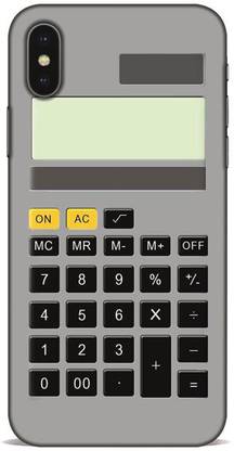 Crazy Feel Back Cover for Calculator I Phone XS Max Mobile Cover And Cases / Printed Mobile Cover And Case