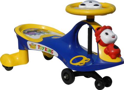 ToyKing NAUGHTY RIDER NON-BATTERY MAGIC CAR Rideons & Wagons Non Battery Operated Ride On