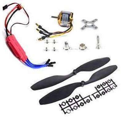 Techleads RC Combo Kit 30 A Esc Simonk and 1045 Propeller Set and Brushless Motor Motor Control Electronic Hobby Kit