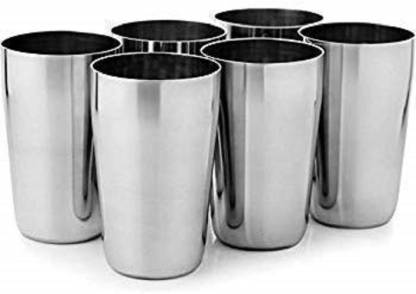 Ranuja (Pack of 12) Stainless Steel Jucy Glass Set