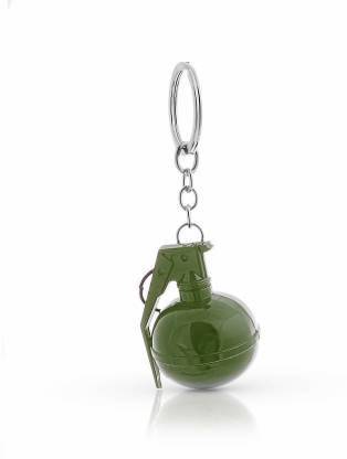 AD SALES PUBG Game Playerunknown's Battlegrounds Special-Forces Bomb Metallic Green Keyring Key Chain