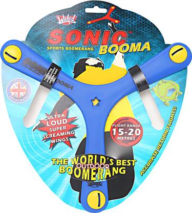 Wicked Hamleys Sonic Booma Frisbie & Boomerang