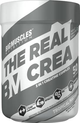 BIGMUSCLES NUTRITION Real Crea Tropical Madness Creatine
