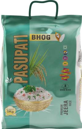 Pasupati Gobindo bhog Rice, 5Kg Gobindobhog Rice (Small Grain, Raw)