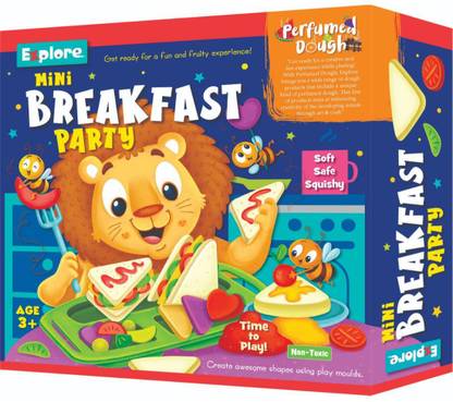 explore.. Perfumed Dough | Mini Breakfast party