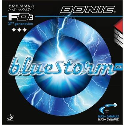 DONIC Bluestorm Z2 Max Table Tennis Rubber 1.9 mm Table Tennis Rubber