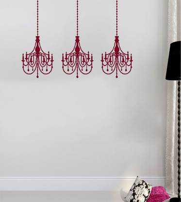 YMS (Size:- 16" X 24") Jhoomer Lantern Wall Stencil