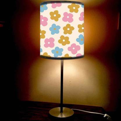 Nutcase Pastels Spring Flowers Table Lamp