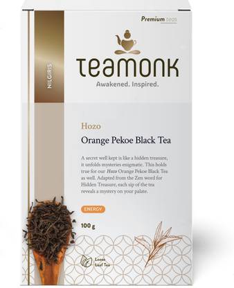 Teamonk Hozo High Mountain Orange Pekoe Energy Boosting Black Tea Leaves Black Tea Box