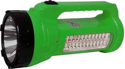 EN 24 Energy 20W Laser LED Long Range Torch with Rechargeable Emergency Light Torch