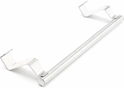 Ratehalf Over Cabinet Door Kitchen Towel Bar - Very useful Product Silver Towel Holder