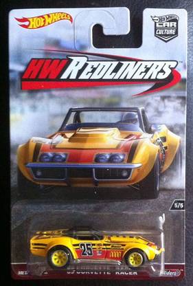 HOT WHEELS HW Redliners - '69 Corvette Racer by