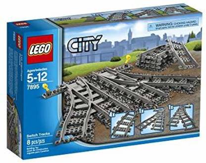LEGO City Switch Tracks 7895 Train Toy Accessory [CAT_6498]