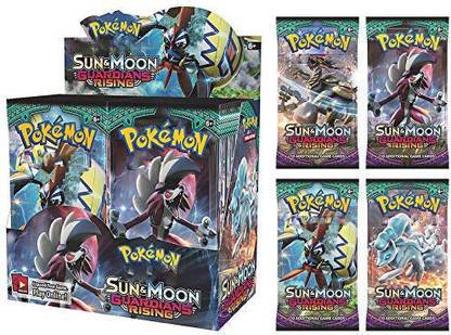 Bestie Toys Pokemon Booster Cards Ex Gx Basic Cards(36 Booster Packs)