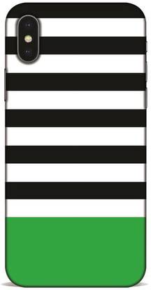 Crazy Feel Back Cover for Green Line Iphone Xs Mobile Covers And Cases / Printed / Designer