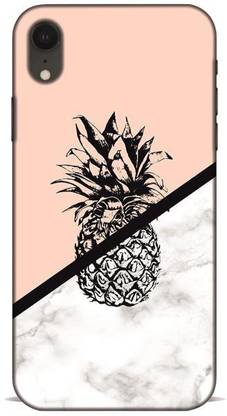 Crazy Feel Back Cover for Pink Pineapple Iphone Xr Mobile Covers And Cases / Printed / Designer