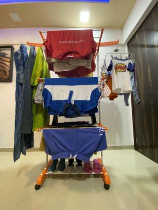 TNC Steel Floor Cloth Dryer Stand O1MS-011