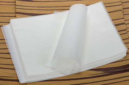 GoodLife Enterprises Non-Bleached, Non-Wax, Non-Stick Paper Suit Butter/Bulk Parchment Paper for Cooking, Baking, Cookie, Dutch Oven, Toaster , 9x10 Inch - Pack of 100 Sheets Shrinkwrap