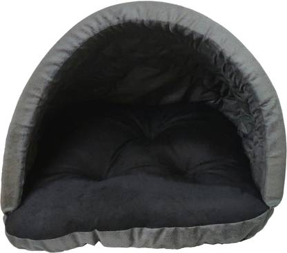 Hiputee Soft Durable Velvet Cave Dog Cat Pet Bed Large L Pet Bed