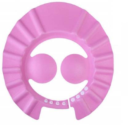 Aprillia Adjustable Safe Soft Bathing Baby Shower Hair Wash Cap For Children