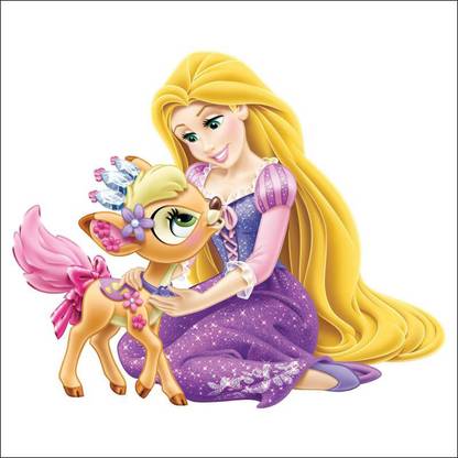 Decor studio 71 cm Sindrela Design Wall Sticker ( Cover Area:-71 x 58 cm) Reusable Sticker