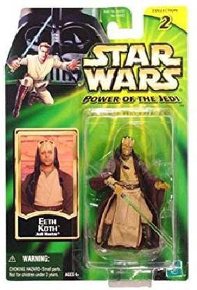 STAR WARS : Power of The Jedi Eeth Koth Action Figure
