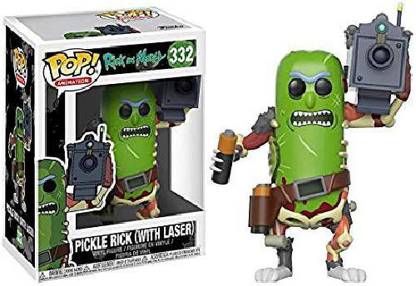Funko Pop Animation Morty-Pickle Rick with Laser Collectible Figure