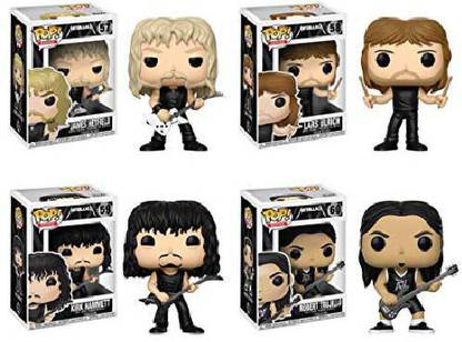 Funko Music Pop Metallica James Hetfield Lars Ulrich Kirk