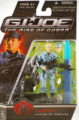 G.I. Joe G.I. Joe The Rise of Cobra 3 3/4 Inch Action Figure Zartan Master