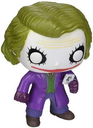 Funko Pop Heroes Dark Knight Movie The Joker Vinyl Figure, Multi Color