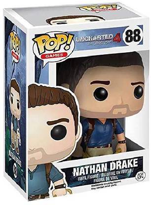Funko Pop Games: Uncharted Action Figure Nathan Drake