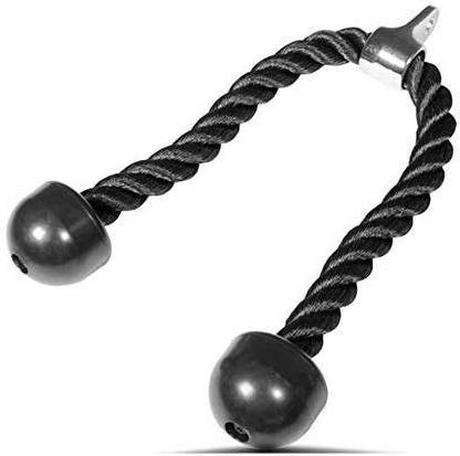 SIGNATRON Heavy Duty Tricep Rope Attachment Pull Down/Extension Push-up Bar Triceps Bar
