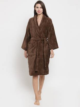 TRIDENT Brown Large Bath Robe