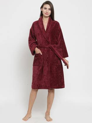 TRIDENT Wine Large Bath Robe