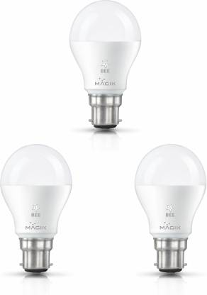 Magik 12 W Basic Round B22 LED Bulb