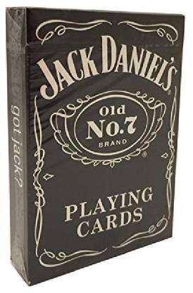 Jack Daniel's Licensed Barware Jack Daniels Playing Cards