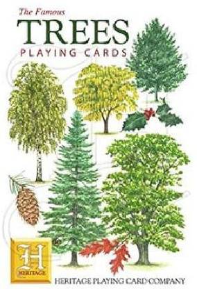 Heritage Playing Card The Famous Trees Playing Cards