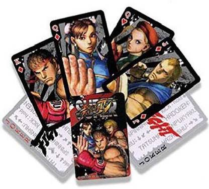Street Fighter Super Iv Playing Cards Poker Deck