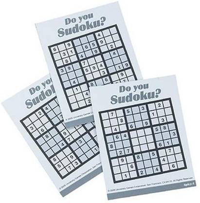 University Games Do You Sudoku? Card Game