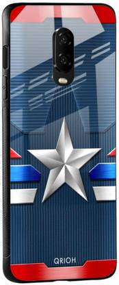 QRIOH Glass Back Cover for OnePlus 6T