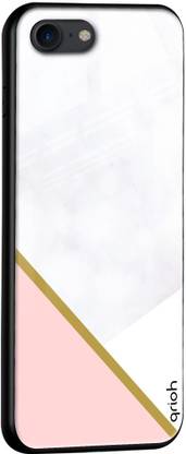 QRIOH Glass Back Cover for Apple iPhone 8