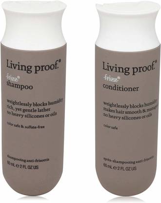 लिविंग प्रूफ NO FRIZZ SHAMPOO AND NO FRIZZ CONDITIONER