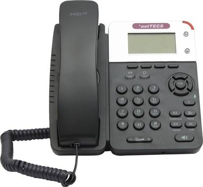 *astTECS *ast 550 Business IP Phone for call center and business communications (POE) Corded Landline Phone with Answering Machine