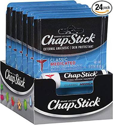 Chapstick Medicated Lip Balm, 0.15-Ounce Sticks (Pack Of 24) [Cat_228] Fruity