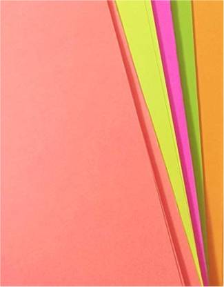 Offimart Color Paper Unruled A4 80 gsm Coloured Paper