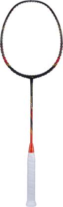LI-NING AERONAUT 7000 Combat Black, Red Unstrung Badminton Racquet
