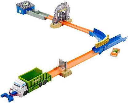 HOT WHEELS Trash Basher Track Set, Multi Color